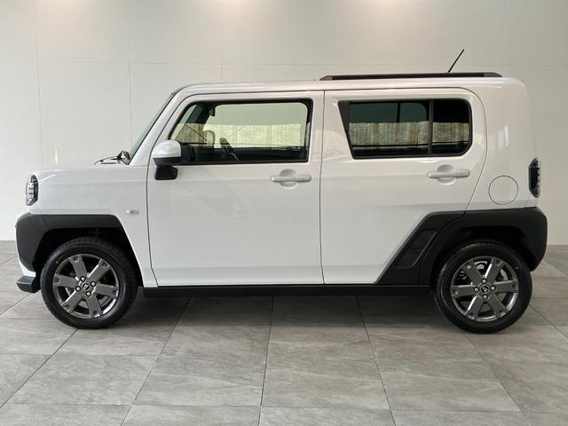 タフトGターボ ディスプレイオーディオ レーダークルコン衝突被害軽減ブレーキ コーナーセンサー ディスプレイオーディオ バックカメラ Bluetooth USB 前席シートヒーター 電動パーキング LED オートライト クルーズコントロール オートエアコン(滋賀県)の中古車