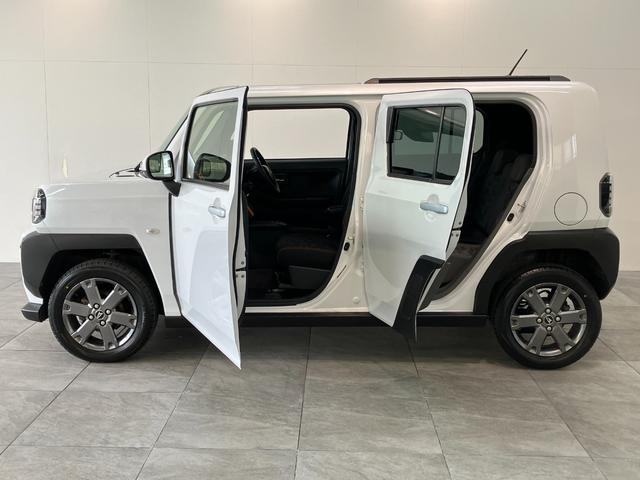 タフトGターボ ディスプレイオーディオ レーダークルコン衝突被害軽減ブレーキ コーナーセンサー ディスプレイオーディオ バックカメラ Bluetooth USB 前席シートヒーター 電動パーキング LED オートライト クルーズコントロール オートエアコン(滋賀県)の中古車