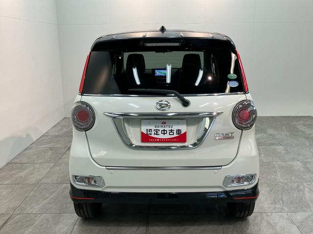 キャストスポーツＳＡ２　ワンセグナビ　バックカメラ　ドラレコ衝突被害軽減ブレーキ　ワンセグナビ　バックカメラ　ドラレコ　ＥＴＣ　シートヒーター　オートライト　オートエアコン　パドルシフト　ＭＯＭＯ製ハンドル　電格ミラー　スマートキー　タイヤ４本新品交換済み（滋賀県）の中古車