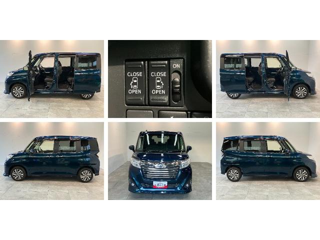 トールカスタムＧリミテッド２ＳＡ３　９型ナビ　パノラマカメラ衝突被害軽減ブレーキ　コーナーセンサー　９型フルセグナビ　Ｂｌｕｅｔｏｏｔｈ　ＤＶＤ　ＵＳＢ　パノラマカメラ　フリップダウンモニター　前後ドラレコ　両側電動スライドドア　前席シートヒーター　クルコン（滋賀県）の中古車
