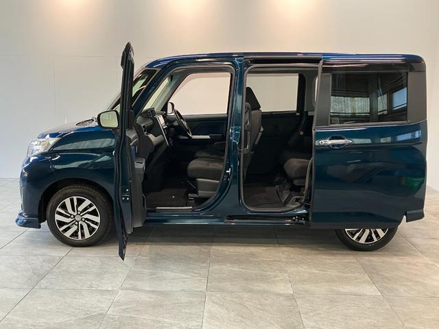 トールカスタムＧリミテッド２ＳＡ３　９型ナビ　パノラマカメラ衝突被害軽減ブレーキ　コーナーセンサー　９型フルセグナビ　Ｂｌｕｅｔｏｏｔｈ　ＤＶＤ　ＵＳＢ　パノラマカメラ　フリップダウンモニター　前後ドラレコ　両側電動スライドドア　前席シートヒーター　クルコン（滋賀県）の中古車