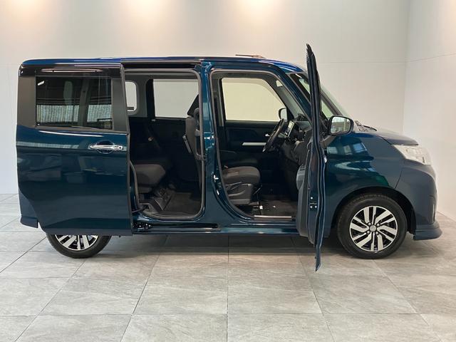 トールカスタムＧリミテッド２ＳＡ３　９型ナビ　パノラマカメラ衝突被害軽減ブレーキ　コーナーセンサー　９型フルセグナビ　Ｂｌｕｅｔｏｏｔｈ　ＤＶＤ　ＵＳＢ　パノラマカメラ　フリップダウンモニター　前後ドラレコ　両側電動スライドドア　前席シートヒーター　クルコン（滋賀県）の中古車