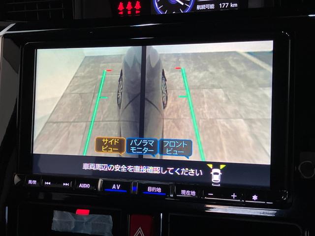 トールカスタムＧリミテッド２ＳＡ３　９型ナビ　パノラマカメラ衝突被害軽減ブレーキ　コーナーセンサー　９型フルセグナビ　Ｂｌｕｅｔｏｏｔｈ　ＤＶＤ　ＵＳＢ　パノラマカメラ　フリップダウンモニター　前後ドラレコ　両側電動スライドドア　前席シートヒーター　クルコン（滋賀県）の中古車