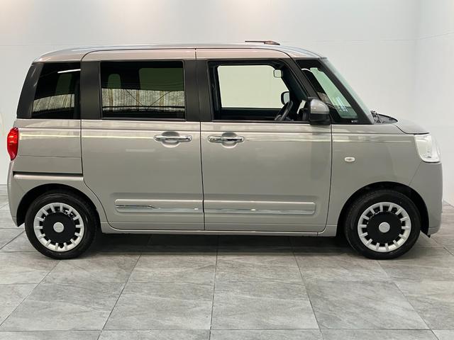 ムーヴキャンバスセオリーＧターボ　９型ディスプレイオーディオ　バックカメラ衝突被害軽減ブレーキ　コーナーセンサー　９型ディスプレイオーディオ　フルセグ　Ｂｌｕｅｔｏｏｔｈ　ＵＳＢ　バックカメラ　両側電動スライドドア　前席シートヒーター　電動パーキング　レーダークルコン（滋賀県）の中古車