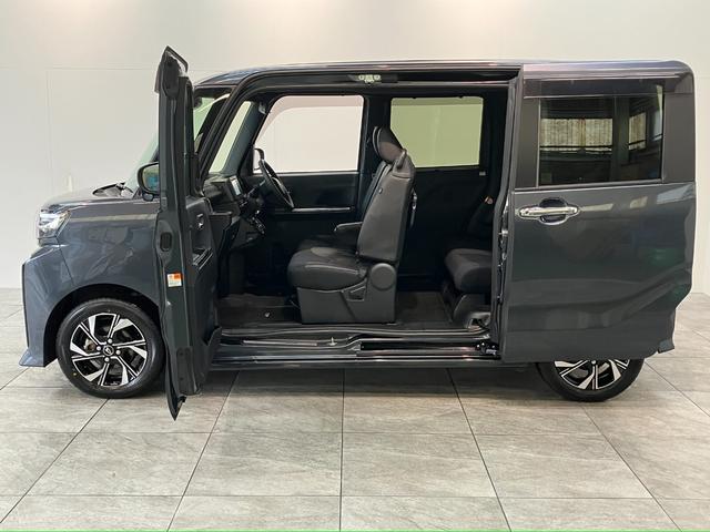 タントカスタムＸ　フルセグナビ　パノラマカメラ　前後ドラレコ衝突被害軽減ブレーキ　コーナーセンサー　フルセグナビ　Ｂｌｕｅｔｏｏｔｈ　ＤＶＤ再生　ＵＳＢ　パノラマカメラ　前後ドラレコ　両側電動スライドドア　前席シートヒーター　ＬＥＤ　スマートキー　エコアイドル（滋賀県）の中古車