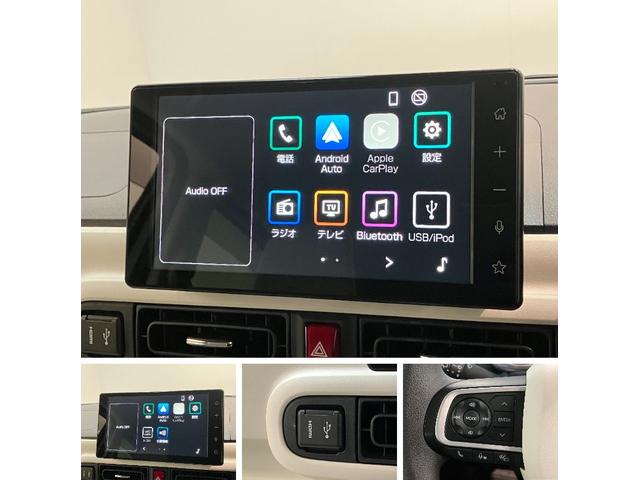 ムーヴキャンバスストライプスＧ　９型ディスプレイオーディオ　駐車支援システム衝突被害軽減ブレーキ　コーナーセンサー　９型ディスプレイオーディオ　フルセグ　Ｂｌｕｅｔｏｏｔｈ　ＵＳＢ　パノラマカメラ　パーキングアシスト　両側電動スライドドア　前席シートヒーター　　ＬＥＤ（滋賀県）の中古車