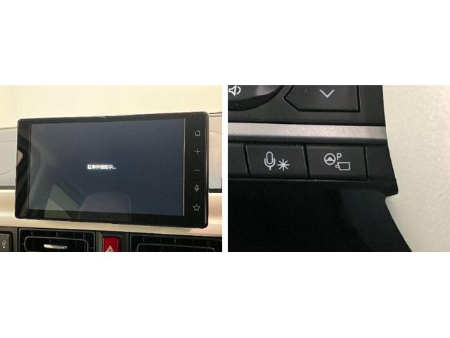 ムーヴキャンバスストライプスＧ　９型ディスプレイオーディオ　駐車支援システム衝突被害軽減ブレーキ　コーナーセンサー　９型ディスプレイオーディオ　フルセグ　Ｂｌｕｅｔｏｏｔｈ　ＵＳＢ　パノラマカメラ　パーキングアシスト　両側電動スライドドア　前席シートヒーター　　ＬＥＤ（滋賀県）の中古車