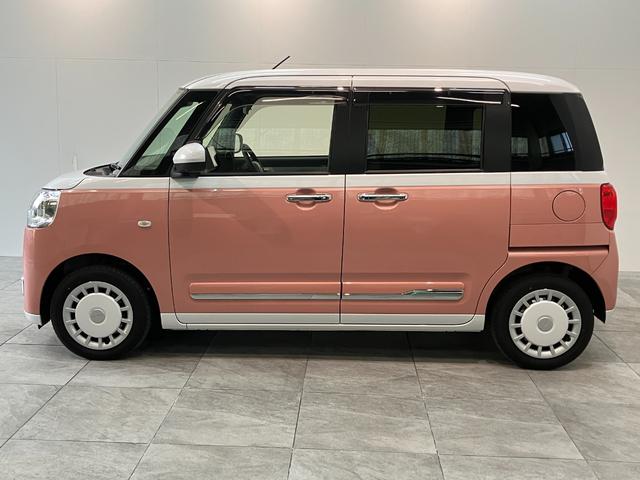 ムーヴキャンバスストライプスＧ　９型ディスプレイオーディオ　駐車支援システム衝突被害軽減ブレーキ　コーナーセンサー　９型ディスプレイオーディオ　フルセグ　Ｂｌｕｅｔｏｏｔｈ　ＵＳＢ　パノラマカメラ　パーキングアシスト　両側電動スライドドア　前席シートヒーター　　ＬＥＤ（滋賀県）の中古車