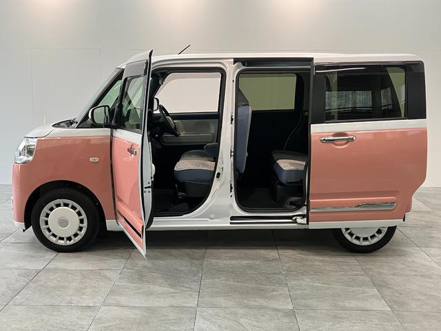 ムーヴキャンバスストライプスＧ　９型ディスプレイオーディオ　駐車支援システム衝突被害軽減ブレーキ　コーナーセンサー　９型ディスプレイオーディオ　フルセグ　Ｂｌｕｅｔｏｏｔｈ　ＵＳＢ　パノラマカメラ　パーキングアシスト　両側電動スライドドア　前席シートヒーター　　ＬＥＤ（滋賀県）の中古車