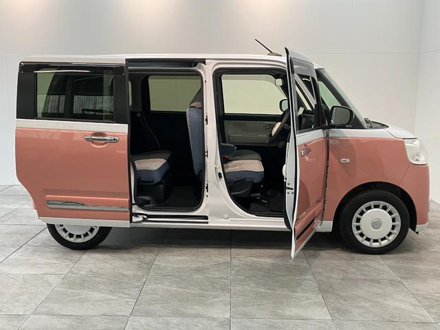 ムーヴキャンバスストライプスＧ　９型ディスプレイオーディオ　駐車支援システム衝突被害軽減ブレーキ　コーナーセンサー　９型ディスプレイオーディオ　フルセグ　Ｂｌｕｅｔｏｏｔｈ　ＵＳＢ　パノラマカメラ　パーキングアシスト　両側電動スライドドア　前席シートヒーター　　ＬＥＤ（滋賀県）の中古車