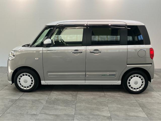 ムーヴキャンバスストライプスG 9型ディスプレイオーディオ 駐車支援機能衝突被害軽減ブレーキ コーナーセンサー 9型ディスプレイオーディオ フルセグ Bluetooth USB パノラマカメラ 駐車支援システム ドラレコ 両側電動スライドドア 前席シートヒーター LED(滋賀県)の中古車