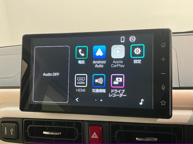 ムーヴキャンバスストライプスG 9型ディスプレイオーディオ 駐車支援機能衝突被害軽減ブレーキ コーナーセンサー 9型ディスプレイオーディオ フルセグ Bluetooth USB パノラマカメラ 駐車支援システム ドラレコ 両側電動スライドドア 前席シートヒーター LED(滋賀県)の中古車