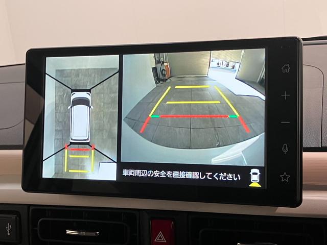 ムーヴキャンバスストライプスG 9型ディスプレイオーディオ 駐車支援機能衝突被害軽減ブレーキ コーナーセンサー 9型ディスプレイオーディオ フルセグ Bluetooth USB パノラマカメラ 駐車支援システム ドラレコ 両側電動スライドドア 前席シートヒーター LED(滋賀県)の中古車