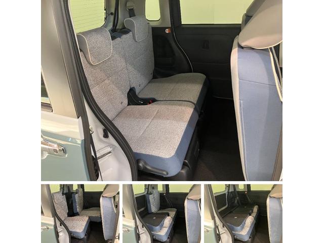 ムーヴキャンバスストライプスG コーナーセンサー 両側電動スライドドア衝突被害軽減ブレーキ コーナーセンサー バックカメラ(ナビ装着時用) CDステレオ 両側電動スライド 前席シートヒーター 電動パーキング LED オートライト オートエアコン スマートキー(滋賀県)の中古車