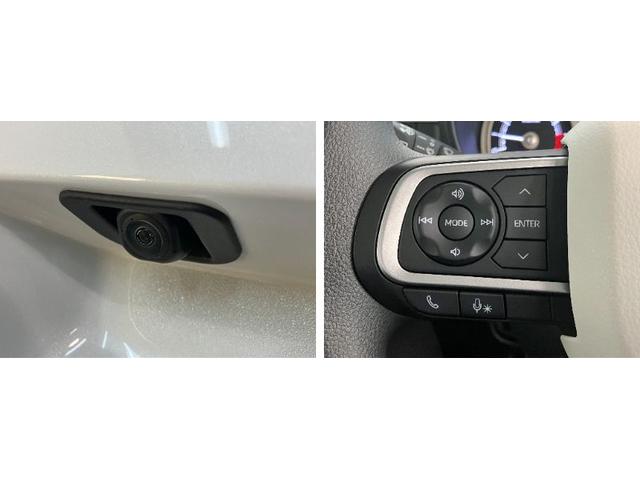 ムーヴキャンバスストライプスG コーナーセンサー 両側電動スライドドア衝突被害軽減ブレーキ コーナーセンサー バックカメラ(ナビ装着時用) CDステレオ 両側電動スライド 前席シートヒーター 電動パーキング LED オートライト オートエアコン スマートキー(滋賀県)の中古車