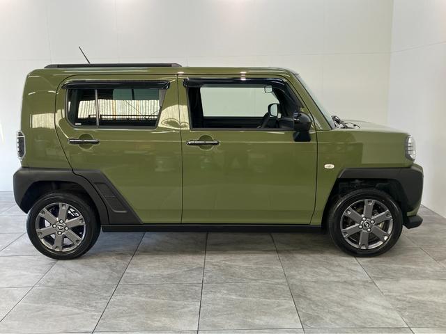 タフトＧダーククロムベンチャー　９型ディスプレイオーディオ衝突被害軽減ブレーキ　コーナーセンサー　９型ディスプレイオーディオ　フルセグ　バックカメラ　Ｂｌｕｅｔｏｏｔｈ　ＵＳＢ　前後ドラレコ　ＥＴＣ　ＴＶコントロール　前席シートヒーター　ＬＥＤ　オートライト（滋賀県）の中古車