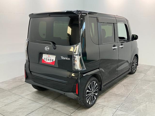 タントカスタムＲＳ　９型ディスプレイオーディオ　車検整備付衝突被害軽減ブレーキ　コーナーセンサー　９型ディスプレイオーディオ　フルセグ　Ｂｌｕｅｔｏｏｔｈ　ＵＳＢ　バックカメラ　ＥＴＣ　両側電動スライドドア　前席シートヒーター　ＬＥＤ　スマートキー（滋賀県）の中古車