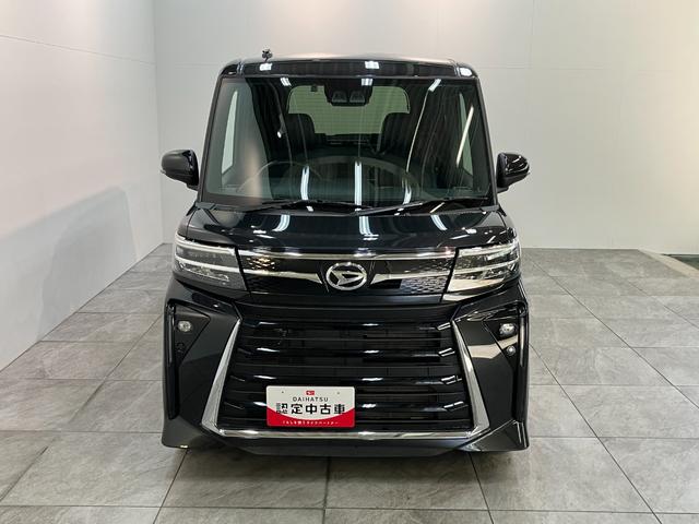 タントカスタムＲＳ　９型ディスプレイオーディオ　車検整備付衝突被害軽減ブレーキ　コーナーセンサー　９型ディスプレイオーディオ　フルセグ　Ｂｌｕｅｔｏｏｔｈ　ＵＳＢ　バックカメラ　ＥＴＣ　両側電動スライドドア　前席シートヒーター　ＬＥＤ　スマートキー（滋賀県）の中古車