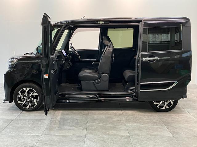 タントカスタムＸ　ＩＤＬＥレス　１０型ナビ　バックカメラ衝突被害軽減ブレーキ　コーナーセンサー　１０型フルセグナビ　Ｂｌｕｅｔｏｏｔｈ　ＤＶＤ再生　ＵＳＢ　バックカメラ　ＥＴＣ　両側電動スライドドア　前席シートヒーター　ＬＥＤ　オートライト　スマートキー（滋賀県）の中古車