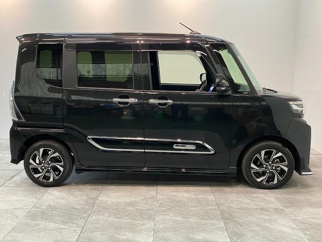 タントカスタムＸ　ＩＤＬＥレス　１０型ナビ　バックカメラ衝突被害軽減ブレーキ　コーナーセンサー　１０型フルセグナビ　Ｂｌｕｅｔｏｏｔｈ　ＤＶＤ再生　ＵＳＢ　バックカメラ　ＥＴＣ　両側電動スライドドア　前席シートヒーター　ＬＥＤ　オートライト　スマートキー（滋賀県）の中古車