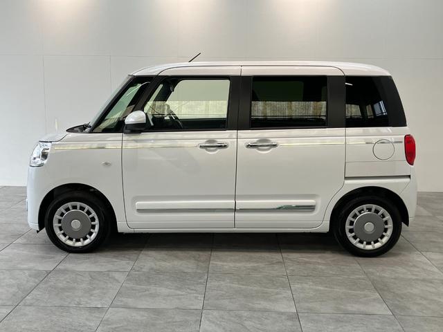 ムーヴキャンバスセオリーＧ　９型ディスプレイオーディオ　両側電動スライドドア衝突被害軽減ブレーキ　コーナーセンサー　９型ディスプレイオーディオ　フルセグ　Ｂｌｕｅｔｏｏｔｈ　ＵＳＢ　バックカメラ　両側電動スライドドア　前席シートヒーター　電動パーキングブレーキ　ＬＥＤ（滋賀県）の中古車