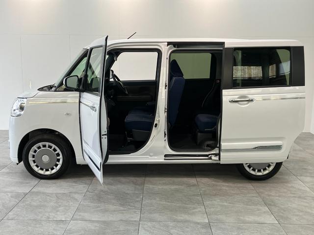 ムーヴキャンバスセオリーＧ　９型ディスプレイオーディオ　両側電動スライドドア衝突被害軽減ブレーキ　コーナーセンサー　９型ディスプレイオーディオ　フルセグ　Ｂｌｕｅｔｏｏｔｈ　ＵＳＢ　バックカメラ　両側電動スライドドア　前席シートヒーター　電動パーキングブレーキ　ＬＥＤ（滋賀県）の中古車