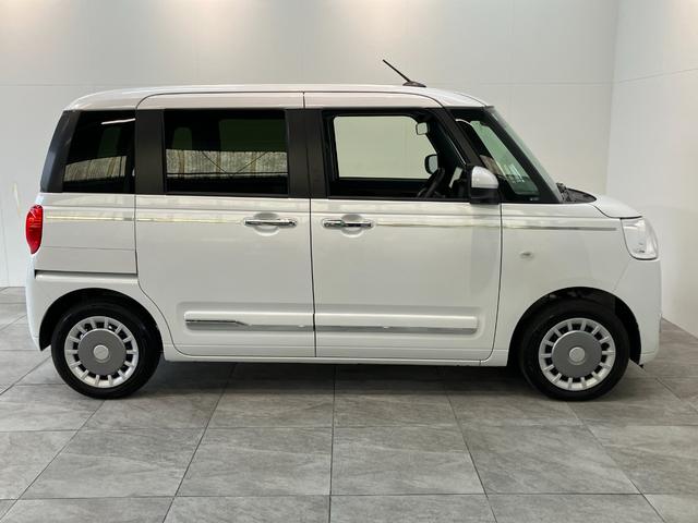 ムーヴキャンバスセオリーＧ　９型ディスプレイオーディオ　両側電動スライドドア衝突被害軽減ブレーキ　コーナーセンサー　９型ディスプレイオーディオ　フルセグ　Ｂｌｕｅｔｏｏｔｈ　ＵＳＢ　バックカメラ　両側電動スライドドア　前席シートヒーター　電動パーキングブレーキ　ＬＥＤ（滋賀県）の中古車