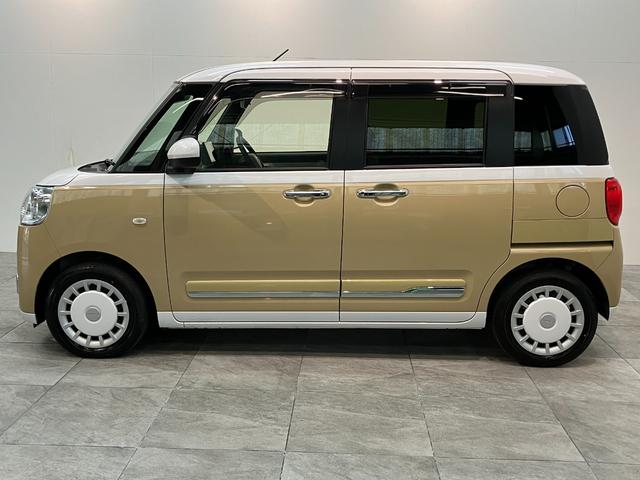 ムーヴキャンバスストライプスＧターボ　９型ディスプレイオーディオ　クルコン衝突被害軽減ブレーキ　コーナーセンサー　ディスプレイオーディオ　フルセグ　Ｂｌｕｅｔｏｏｔｈ　ＵＳＢ　バックカメラ　両側電動スライドドア　前席シートヒーター　ＬＥＤ　レーダークルーズコントロール（滋賀県）の中古車