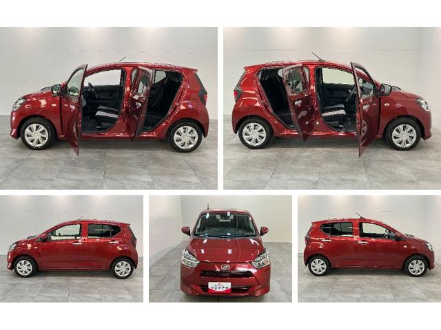 ミライースＸ　ＳＡ３　ＬＥＤ　コーナーセンサー　届出済未使用車衝突被害軽減ブレーキ　スマアシ３　コーナーセンサー　バックカメラ（ナビ装着時用）　ＬＥＤヘッドライト　電動格納式ミラー　マニュアルレベリング　キーレス　エコアイドル（滋賀県）の中古車