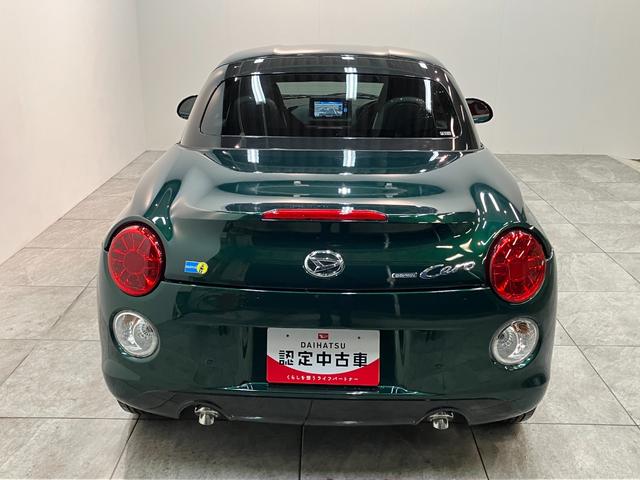 コペンセロＳ　５ＭＴ　フルセグナビ　ＭＯＭＯステ　届出済未使用車リヤコーナーセンサー　フルセグナビ　ＤＶＤ　Ｂｌｕｅｔｏｏｔｈ　ＵＳＢ　シートヒーター　オートライト　ビルシュタイン製ショックアブソーバー　レカロシート　ＭＯＭＯ製ステアリング（滋賀県）の中古車