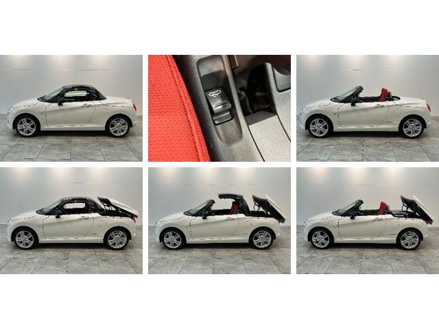 コペンセロ　５ＭＴ　フルセグナビ　届出済未使用車電動オープンルーフ　リヤコーナーセンサー　フルセグナビ　ＤＶＤ再生　Ｂｌｕｅｔｏｏｔｈ　ＵＳＢ　シートヒーター　ＬＥＤヘッドライト　オートライト　スマートキー　オートエアコン　エコアイドル（滋賀県）の中古車