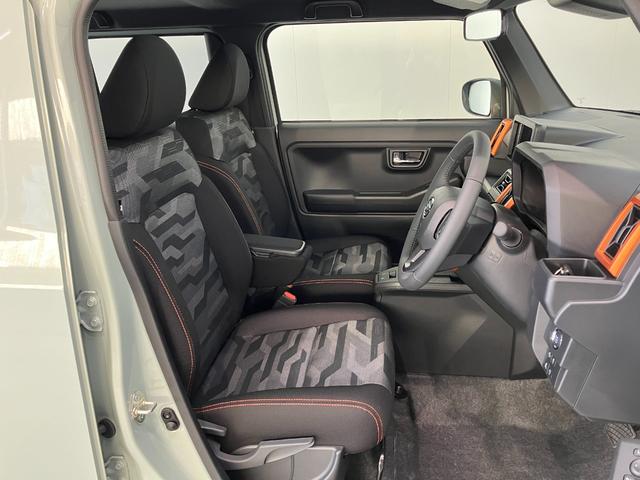 タフトＧ　レーダークルーズコントロール　届出済未使用車衝突被害軽減ブレーキ　コーナーセンサー　バックカメラ（ナビ装着時用）　前席シートヒーター　電動パーキング　スカイフィールトップ　ＬＥＤ　オートライト　オートエアコン　スマートキー　エコアイドル（滋賀県）の中古車