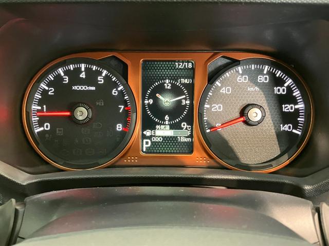 タフトＧ　レーダークルーズコントロール　届出済未使用車衝突被害軽減ブレーキ　コーナーセンサー　バックカメラ（ナビ装着時用）　前席シートヒーター　電動パーキング　スカイフィールトップ　ＬＥＤ　オートライト　オートエアコン　スマートキー　エコアイドル（滋賀県）の中古車