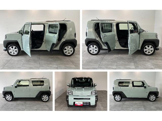 タフトＧ　９型ディスプレイオーディオ　フルセグ　届出済未使用車衝突被害軽減ブレーキ　コーナーセンサー　ディスプレイオーディオ　フルセグ　バックカメラ　Ｂｌｕｅｔｏｏｔｈ　ＵＳＢ　前席シートヒーター　電動パーキング　ＬＥＤ　オートライト　クルコン　オートエアコン（滋賀県）の中古車