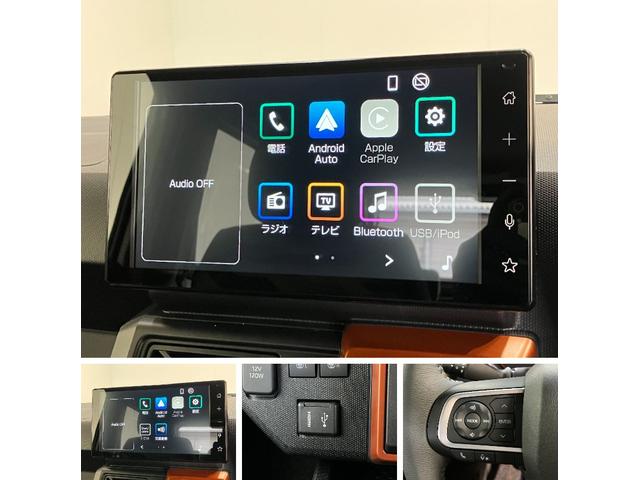 タフトＧ　９型ディスプレイオーディオ　フルセグ　届出済未使用車衝突被害軽減ブレーキ　コーナーセンサー　ディスプレイオーディオ　フルセグ　バックカメラ　Ｂｌｕｅｔｏｏｔｈ　ＵＳＢ　前席シートヒーター　電動パーキング　ＬＥＤ　オートライト　クルコン　オートエアコン（滋賀県）の中古車