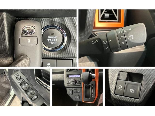 タフトＧ　９型ディスプレイオーディオ　フルセグ　届出済未使用車衝突被害軽減ブレーキ　コーナーセンサー　ディスプレイオーディオ　フルセグ　バックカメラ　Ｂｌｕｅｔｏｏｔｈ　ＵＳＢ　前席シートヒーター　電動パーキング　ＬＥＤ　オートライト　クルコン　オートエアコン（滋賀県）の中古車