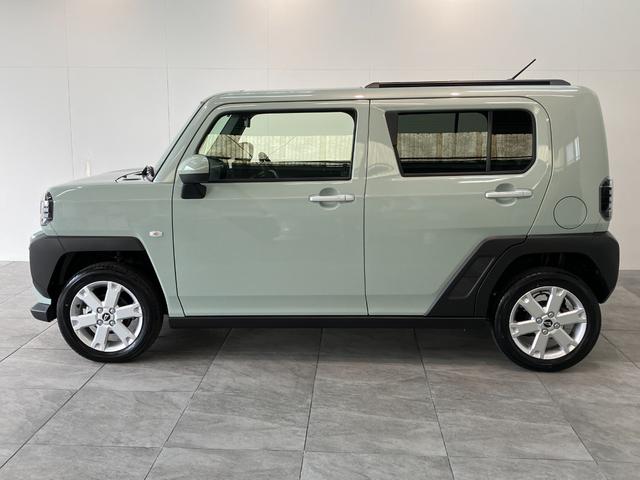 タフトＧ　９型ディスプレイオーディオ　フルセグ　届出済未使用車衝突被害軽減ブレーキ　コーナーセンサー　ディスプレイオーディオ　フルセグ　バックカメラ　Ｂｌｕｅｔｏｏｔｈ　ＵＳＢ　前席シートヒーター　電動パーキング　ＬＥＤ　オートライト　クルコン　オートエアコン（滋賀県）の中古車