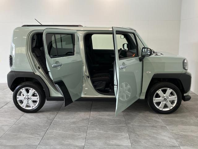 タフトＧ　９型ディスプレイオーディオ　フルセグ　届出済未使用車衝突被害軽減ブレーキ　コーナーセンサー　ディスプレイオーディオ　フルセグ　バックカメラ　Ｂｌｕｅｔｏｏｔｈ　ＵＳＢ　前席シートヒーター　電動パーキング　ＬＥＤ　オートライト　クルコン　オートエアコン（滋賀県）の中古車