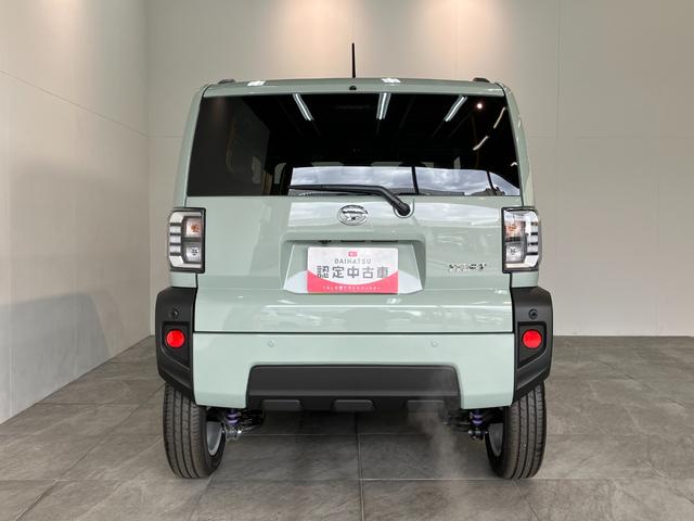 タフトＧ　９型ディスプレイオーディオ　フルセグ　届出済未使用車衝突被害軽減ブレーキ　コーナーセンサー　ディスプレイオーディオ　フルセグ　バックカメラ　Ｂｌｕｅｔｏｏｔｈ　ＵＳＢ　前席シートヒーター　電動パーキング　ＬＥＤ　オートライト　クルコン　オートエアコン（滋賀県）の中古車