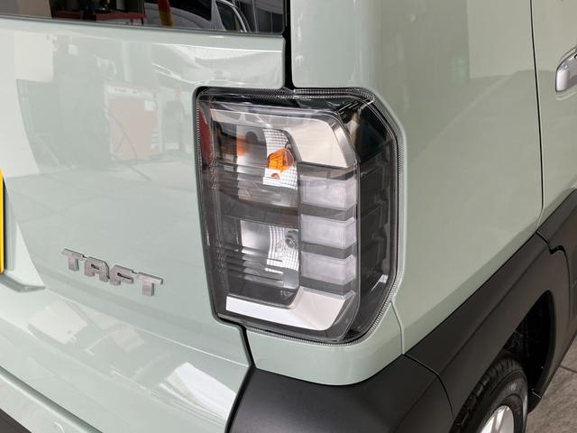 タフトＧ　９型ディスプレイオーディオ　フルセグ　届出済未使用車衝突被害軽減ブレーキ　コーナーセンサー　ディスプレイオーディオ　フルセグ　バックカメラ　Ｂｌｕｅｔｏｏｔｈ　ＵＳＢ　前席シートヒーター　電動パーキング　ＬＥＤ　オートライト　クルコン　オートエアコン（滋賀県）の中古車