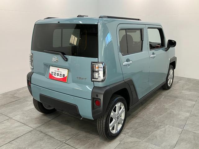 タフトG 9型ディスプレイオーディオ クルコン 届出済未使用車衝突被害軽減ブレーキ コーナーセンサー 9型ディスプレイオーディオ フルセグ バックカメラ Bluetooth USB 前席シートヒーターLED オートライト レーダークルコン オートエアコン(滋賀県)の中古車