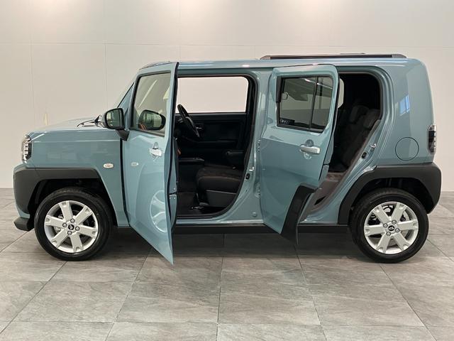 タフトG 9型ディスプレイオーディオ クルコン 届出済未使用車衝突被害軽減ブレーキ コーナーセンサー 9型ディスプレイオーディオ フルセグ バックカメラ Bluetooth USB 前席シートヒーターLED オートライト レーダークルコン オートエアコン(滋賀県)の中古車