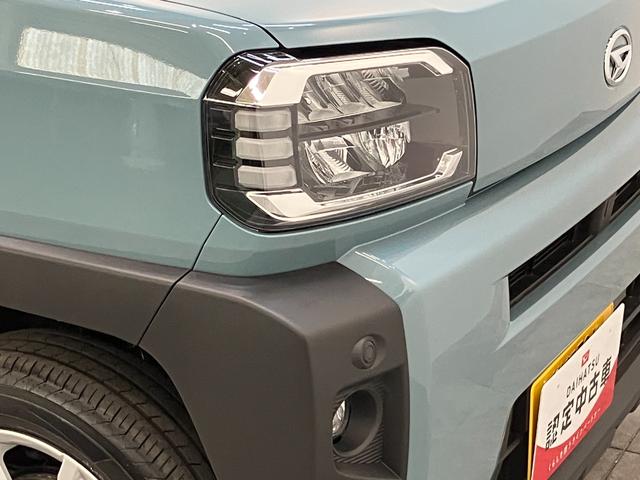 タフトG 9型ディスプレイオーディオ クルコン 届出済未使用車衝突被害軽減ブレーキ コーナーセンサー 9型ディスプレイオーディオ フルセグ バックカメラ Bluetooth USB 前席シートヒーターLED オートライト レーダークルコン オートエアコン(滋賀県)の中古車