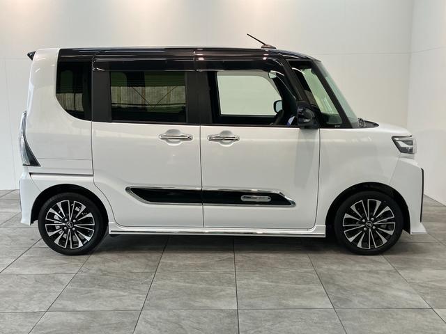 タントカスタムＲＳ　１０型ナビ　バックカメラ　前後ドラレコ衝突被害軽減ブレーキ　コーナーセンサー　１０型フルセグナビ　Ｂｌｕｅｔｏｏｔｈ　ＤＶＤ　ＵＳＢ　バックカメラ　前後ドラレコ　ＥＴＣ　ＴＶコントロール　両側電動スライドドア　前席シートヒーター　クルコン（滋賀県）の中古車