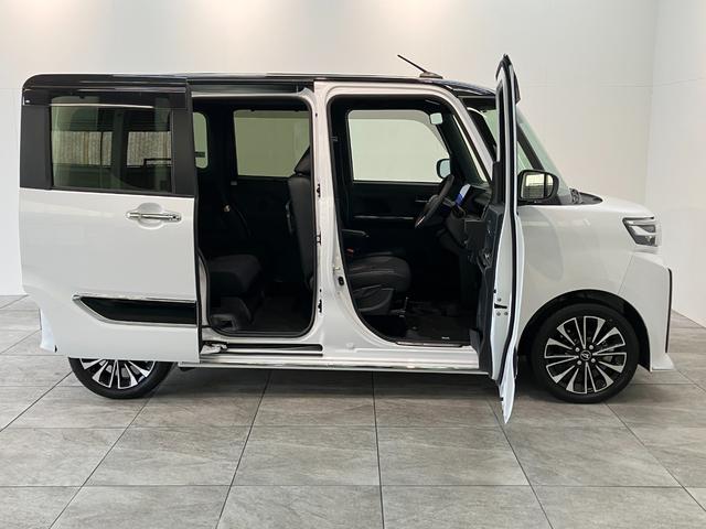 タントカスタムＲＳ　１０型ナビ　バックカメラ　前後ドラレコ衝突被害軽減ブレーキ　コーナーセンサー　１０型フルセグナビ　Ｂｌｕｅｔｏｏｔｈ　ＤＶＤ　ＵＳＢ　バックカメラ　前後ドラレコ　ＥＴＣ　ＴＶコントロール　両側電動スライドドア　前席シートヒーター　クルコン（滋賀県）の中古車