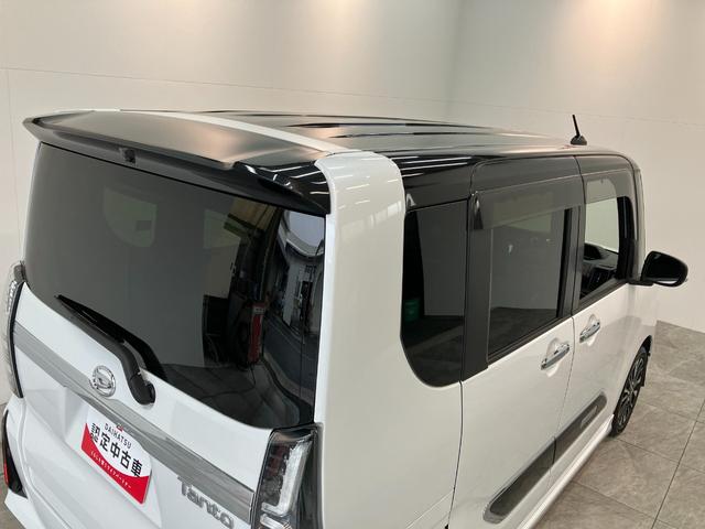 タントカスタムＲＳ　１０型ナビ　バックカメラ　前後ドラレコ衝突被害軽減ブレーキ　コーナーセンサー　１０型フルセグナビ　Ｂｌｕｅｔｏｏｔｈ　ＤＶＤ　ＵＳＢ　バックカメラ　前後ドラレコ　ＥＴＣ　ＴＶコントロール　両側電動スライドドア　前席シートヒーター　クルコン（滋賀県）の中古車