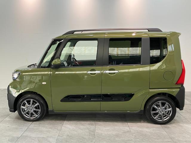 タントファンクロス　１０型ナビ　Ｂカメラ　ドラレコ　届出済未使用車衝突被害軽減ブレーキ　コーナーセンサー　１０型フルセグナビ　Ｂｌｕｅｔｏｏｔｈ　ＤＶＤ　ＵＳＢ　バックカメラ　前後ドラレコ　両側電動スライドドア　前席シートヒーター　ＬＥＤ　オートライト　スマートキー（滋賀県）の中古車