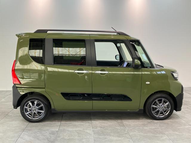 タントファンクロス　１０型ナビ　Ｂカメラ　ドラレコ　届出済未使用車衝突被害軽減ブレーキ　コーナーセンサー　１０型フルセグナビ　Ｂｌｕｅｔｏｏｔｈ　ＤＶＤ　ＵＳＢ　バックカメラ　前後ドラレコ　両側電動スライドドア　前席シートヒーター　ＬＥＤ　オートライト　スマートキー（滋賀県）の中古車