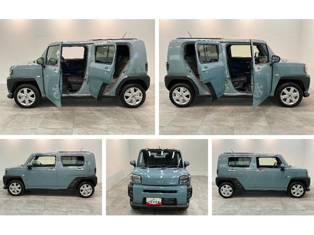 タフトＧ　レーダークルコン　シートヒーター　ＬＥＤ　届出済未使用車衝突被害軽減ブレーキ　コーナーセンサー　バックカメラ（ナビ装着時用）　前席シートヒーター　電動パーキング　スカイフィールトップ　ＬＥＤ　オートライト　オートエアコン　スマートキー　クルーズコントロール（滋賀県）の中古車