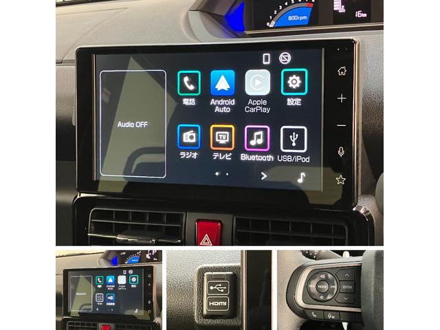 タントカスタムＲＳ　９型ディスプレイオーディオ　バックカメラ衝突被害軽減ブレーキ　コーナーセンサー　９型ディスプレイオーディオ　フルセグ　Ｂｌｕｅｔｏｏｔｈ　ＵＳＢ　バックカメラ　両側電動スライドドア　前席シートヒーター　ＬＥＤ　スマートキー　エコアイドル（滋賀県）の中古車